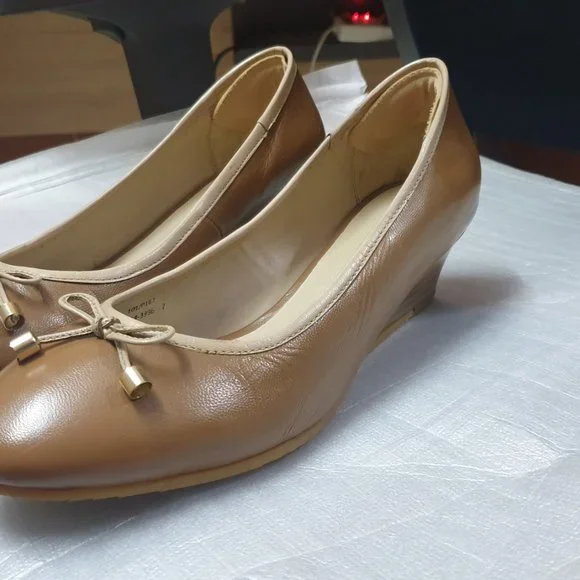 hush puppies leather pumps shoes - Picture 5 of 14